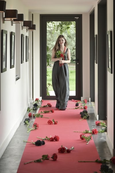 Tapis de cérémonie Rouge