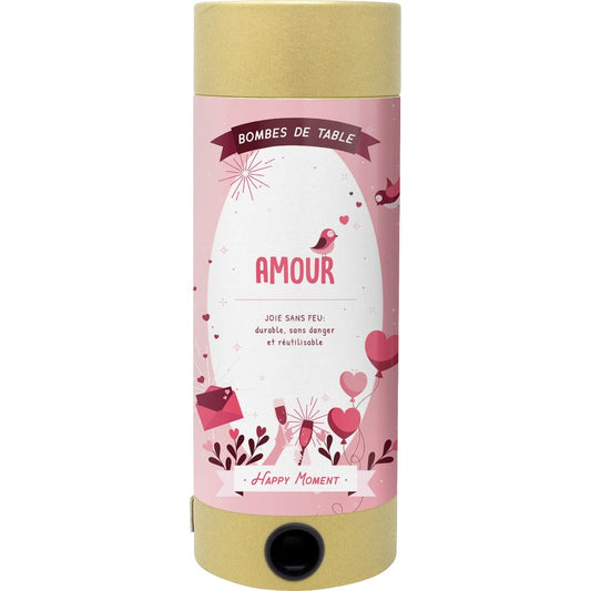 Bombe de table réutilisable - Amour (FR)