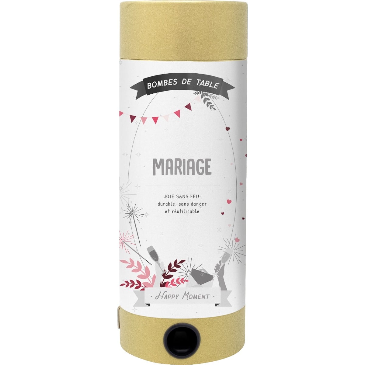 Bombe de table réutilisable - Mariage (FR)