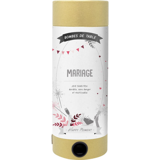 Bombe de table réutilisable - Mariage (FR)