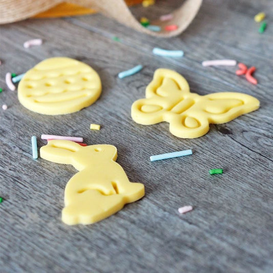 Découpoirs éjecteurs thème Pâques (x4)