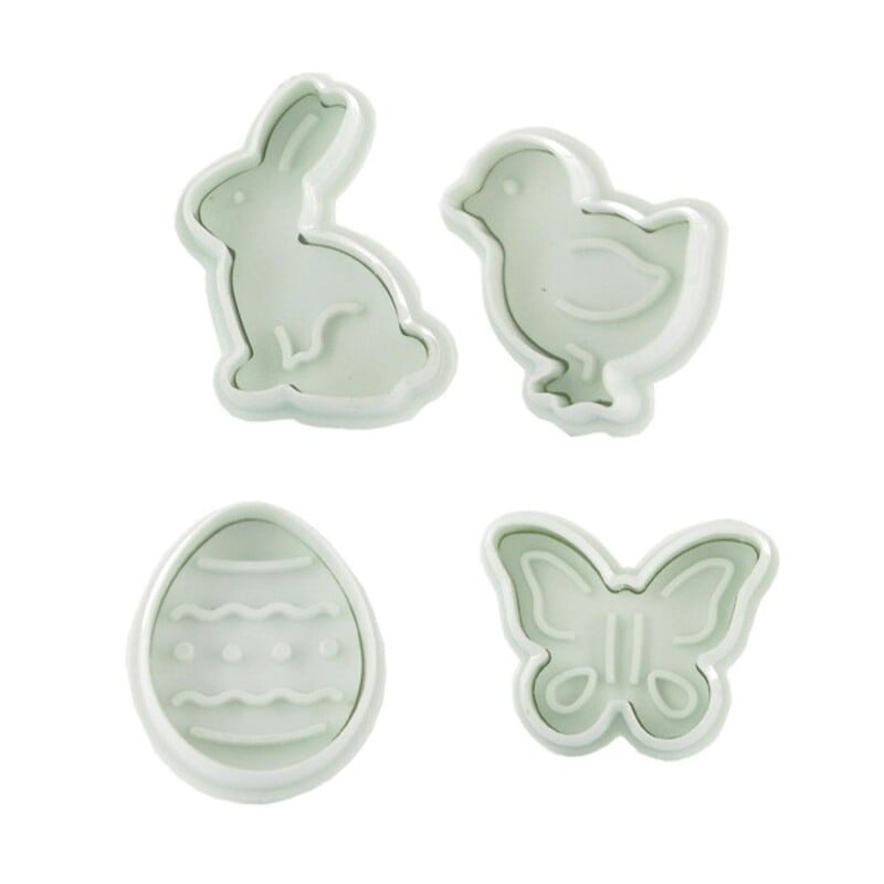 Découpoirs éjecteurs thème Pâques (x4)