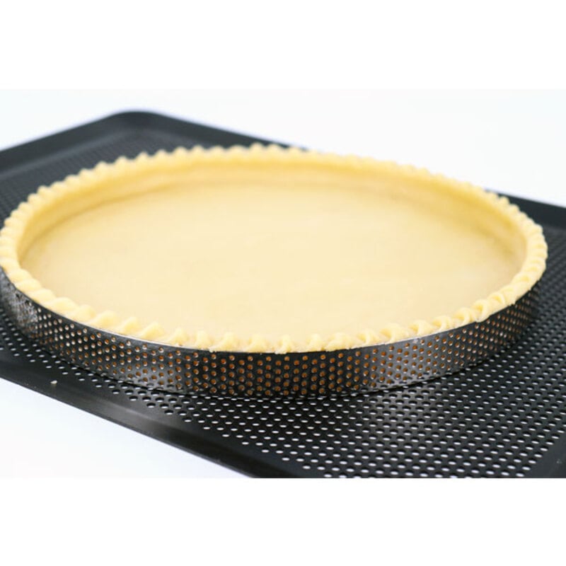 Plaque patisserie perforée alu anti-adhérente 40x30cm