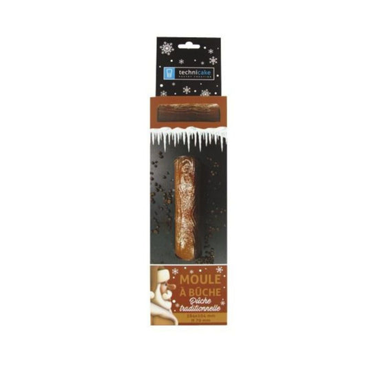Moule à bûche traditionnelle en PVC