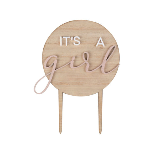 Cake Topper - It's a Girl