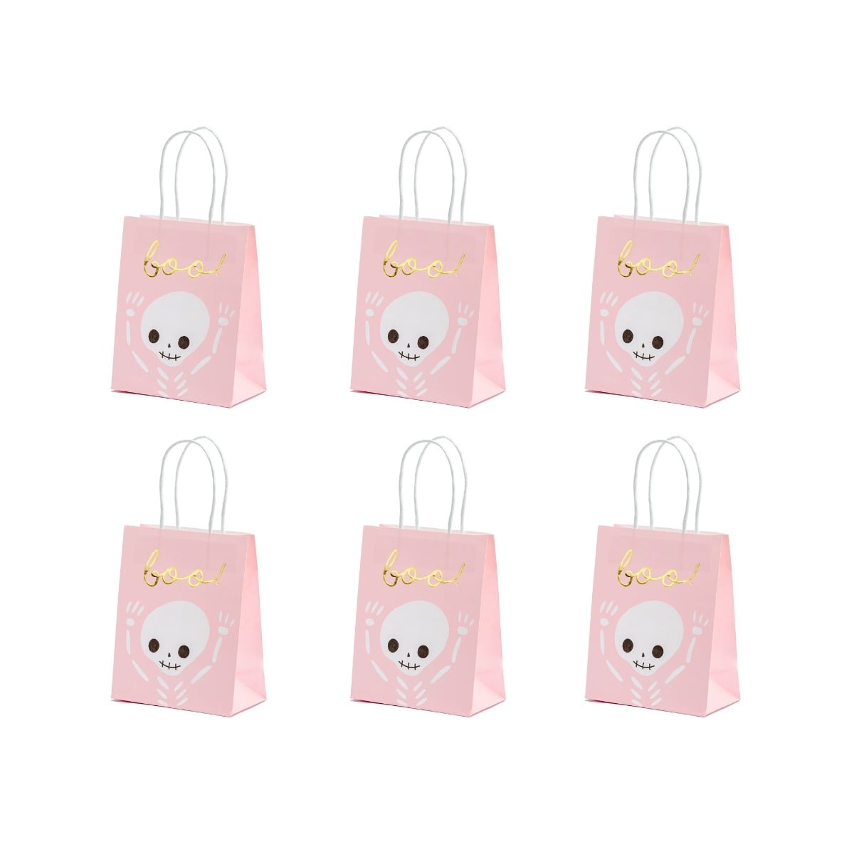 Sac à bonbons - Squelette (1pce)