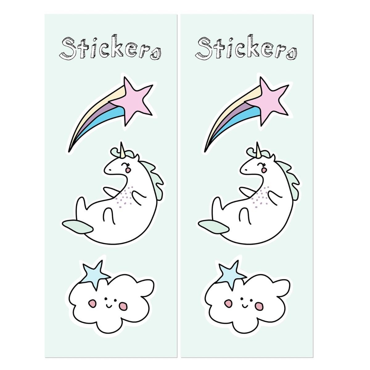 Sachet à Confiserie - Licorne (6pcs)