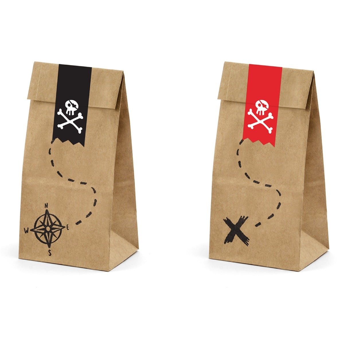 Sachets Pirates (6pcs)