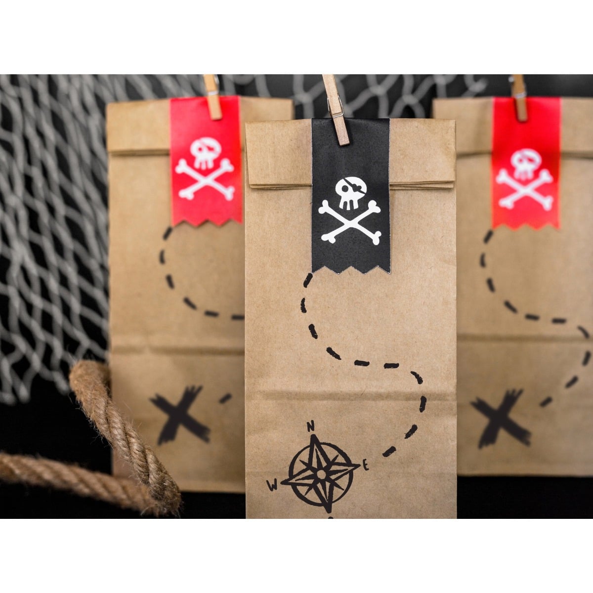 Sachets Pirates (6pcs)