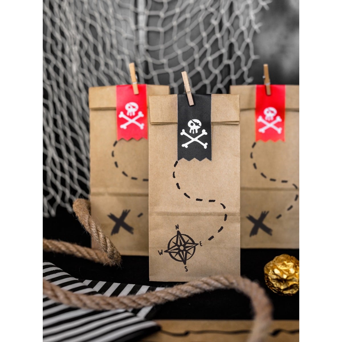 Sachets Pirates (6pcs)