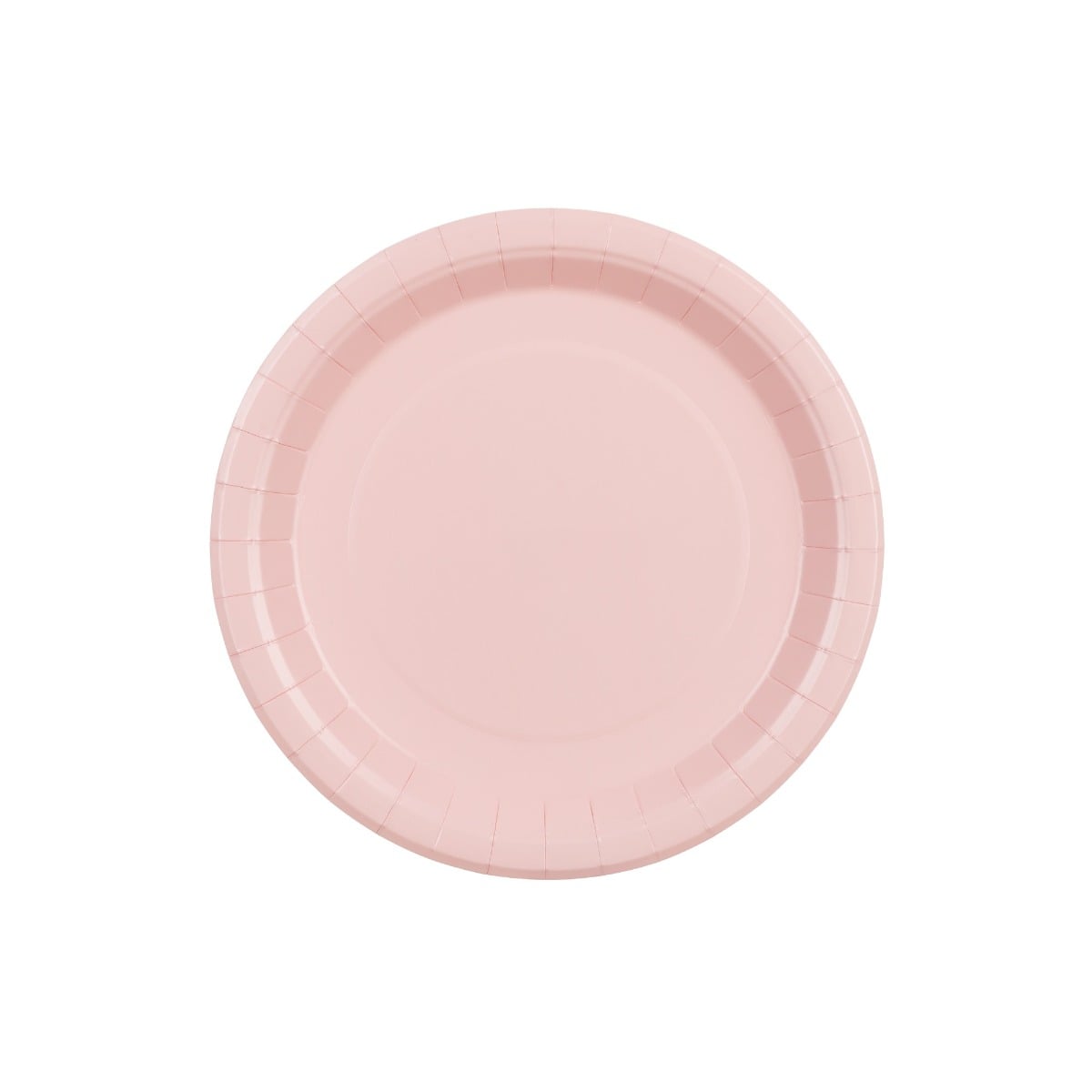 Assiettes Rose clair 23cm (6pcs)