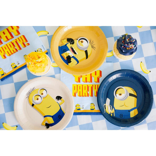 Assiettes Minions - 18 cm