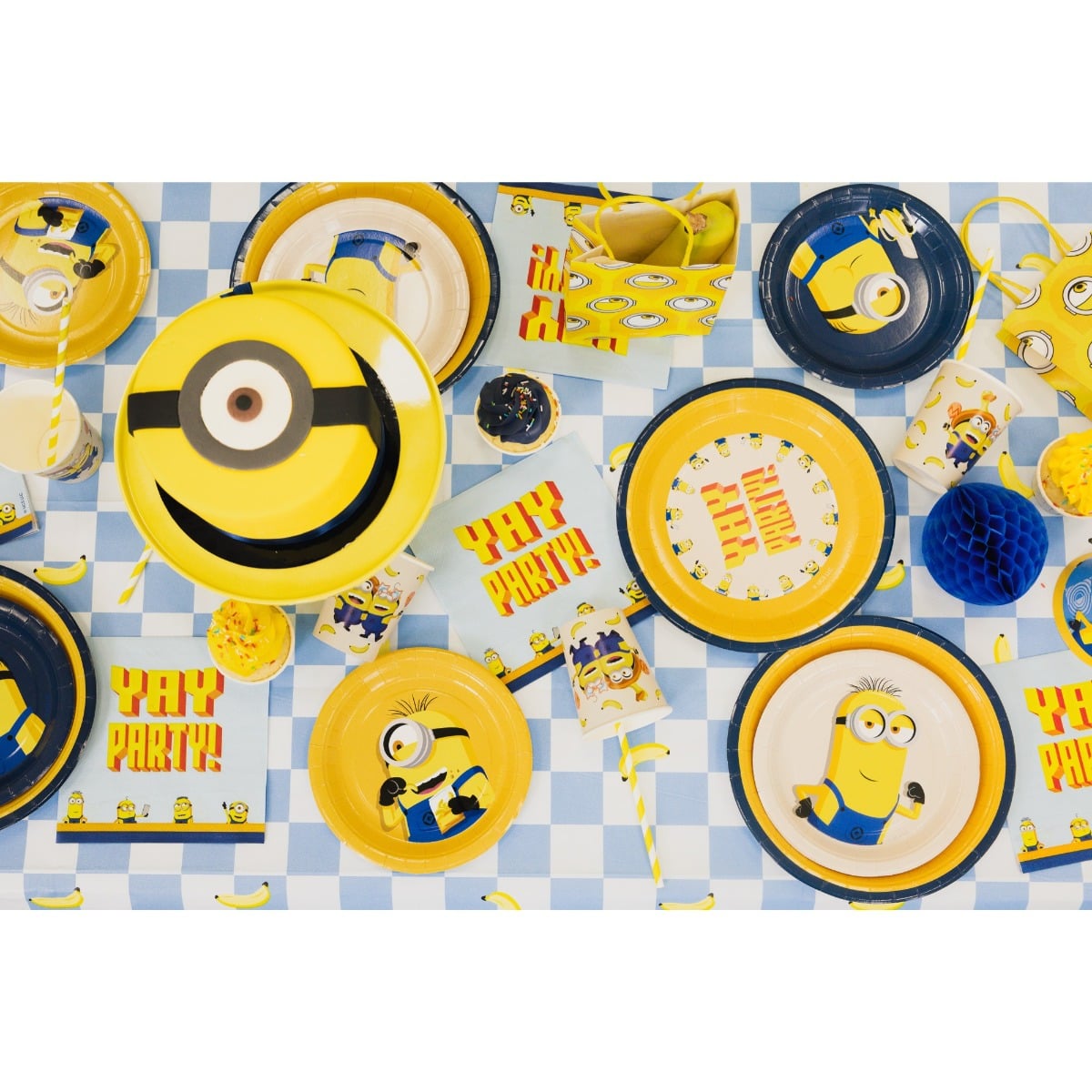 Assiettes Minions - 18 cm
