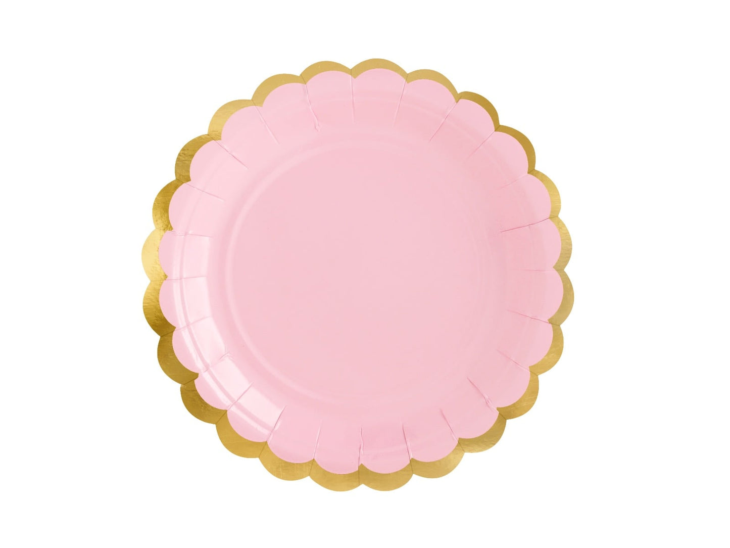 Assiettes apéro Rose (6pcs)