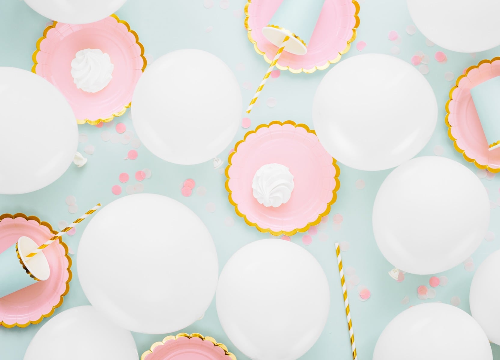 Assiettes apéro Rose (6pcs)