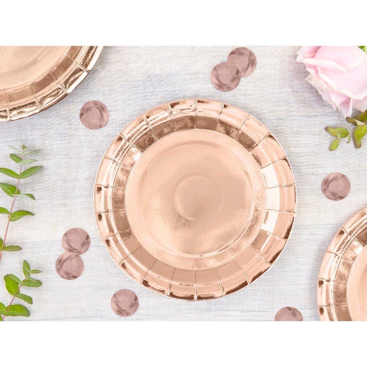 Assiettes Rose gold 18cm (6pcs)