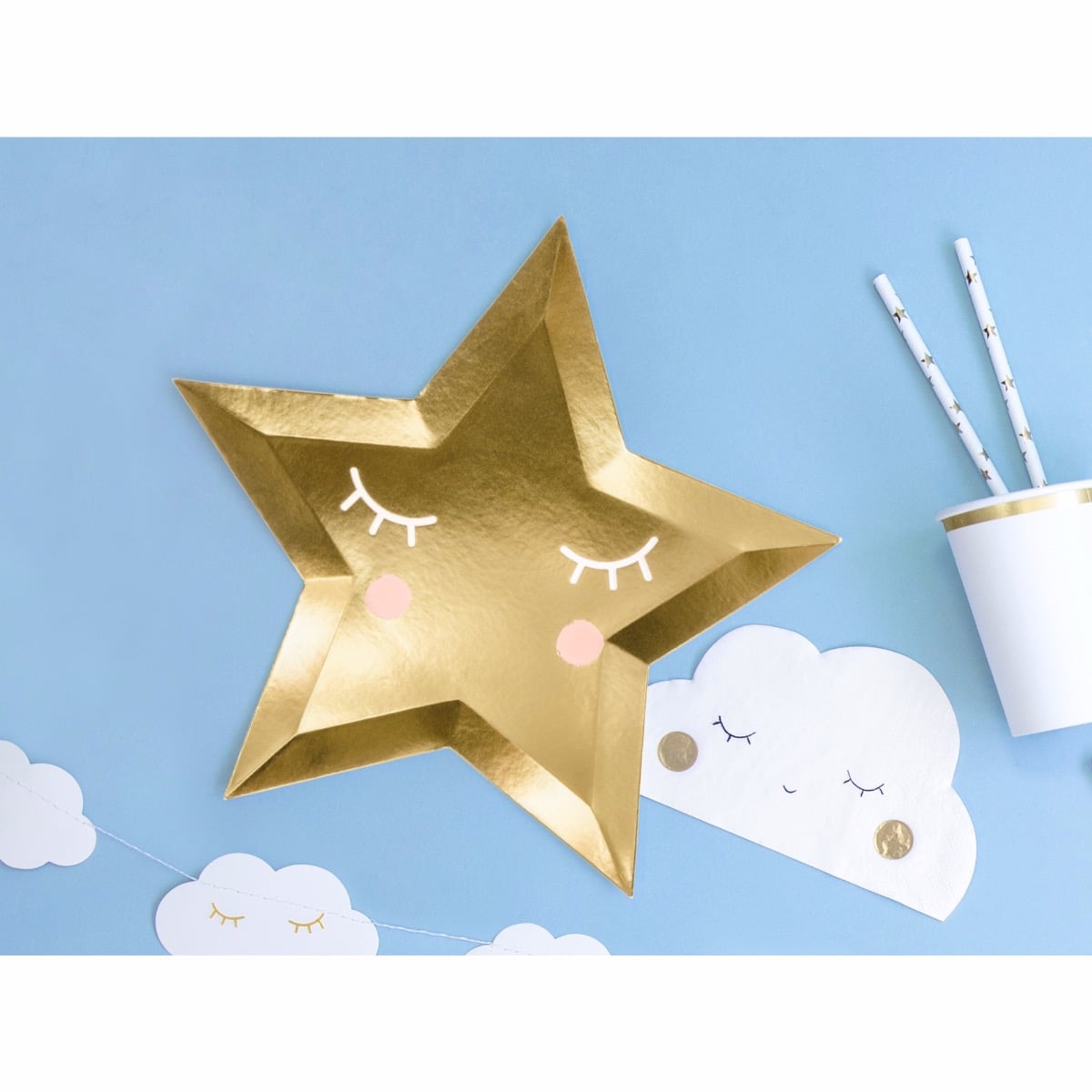 Assiettes Etoiles (6pcs)