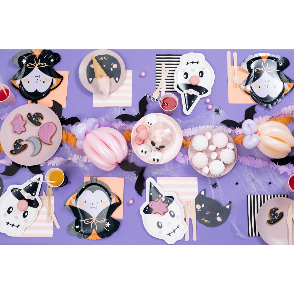 Assiettes Dracula (6pcs)