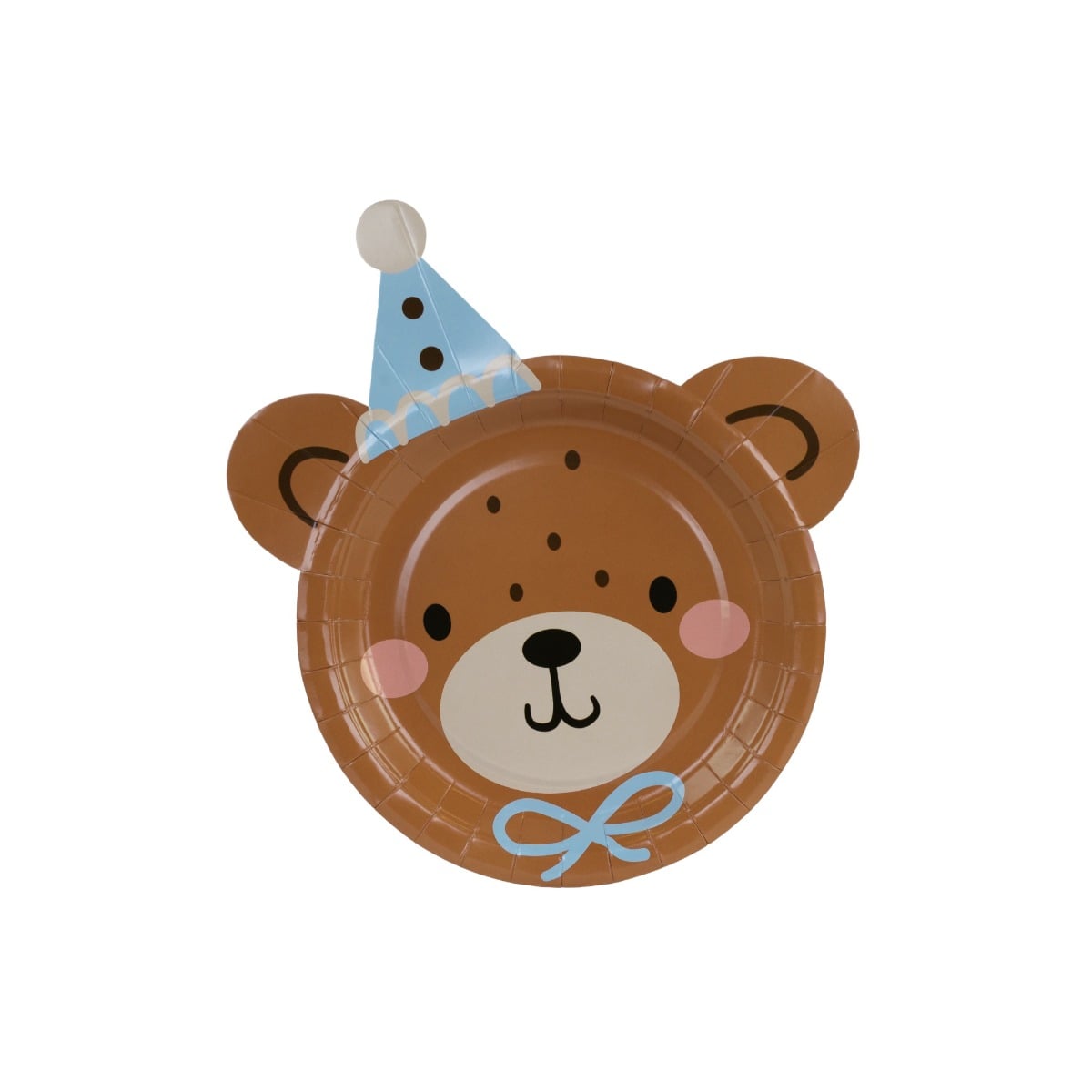 Assiettes Tête d'ours (6pcs)