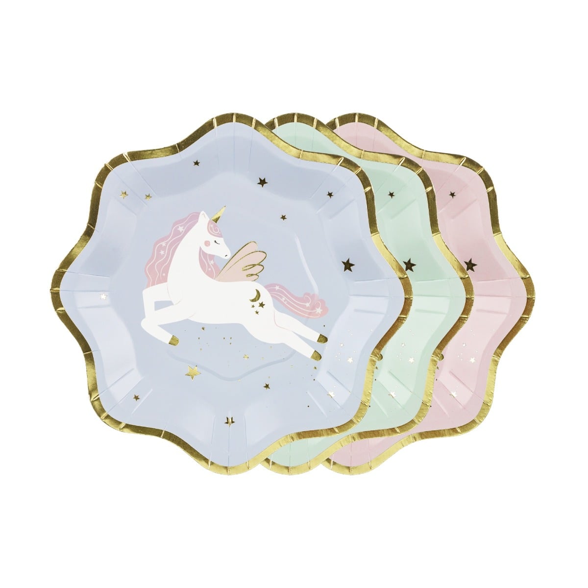 Assiettes Licorne 18cm (6pcs)