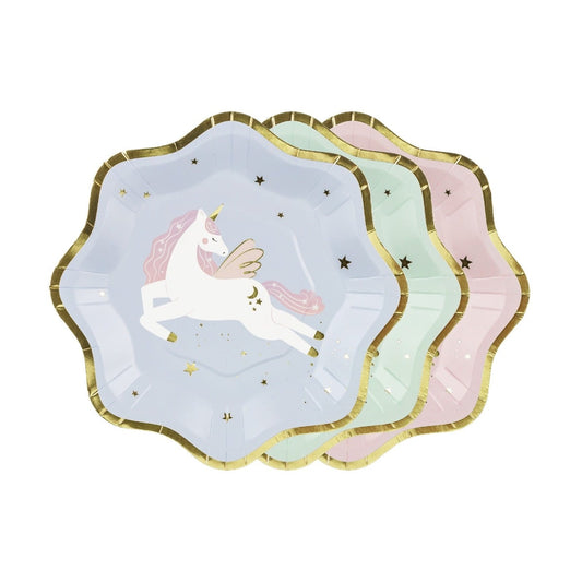 Assiettes Licorne 18cm (6pcs)