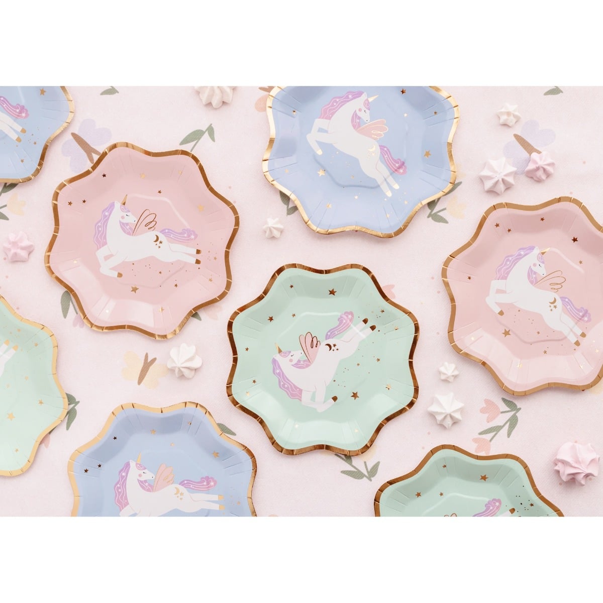 Assiettes Licorne 18cm (6pcs)