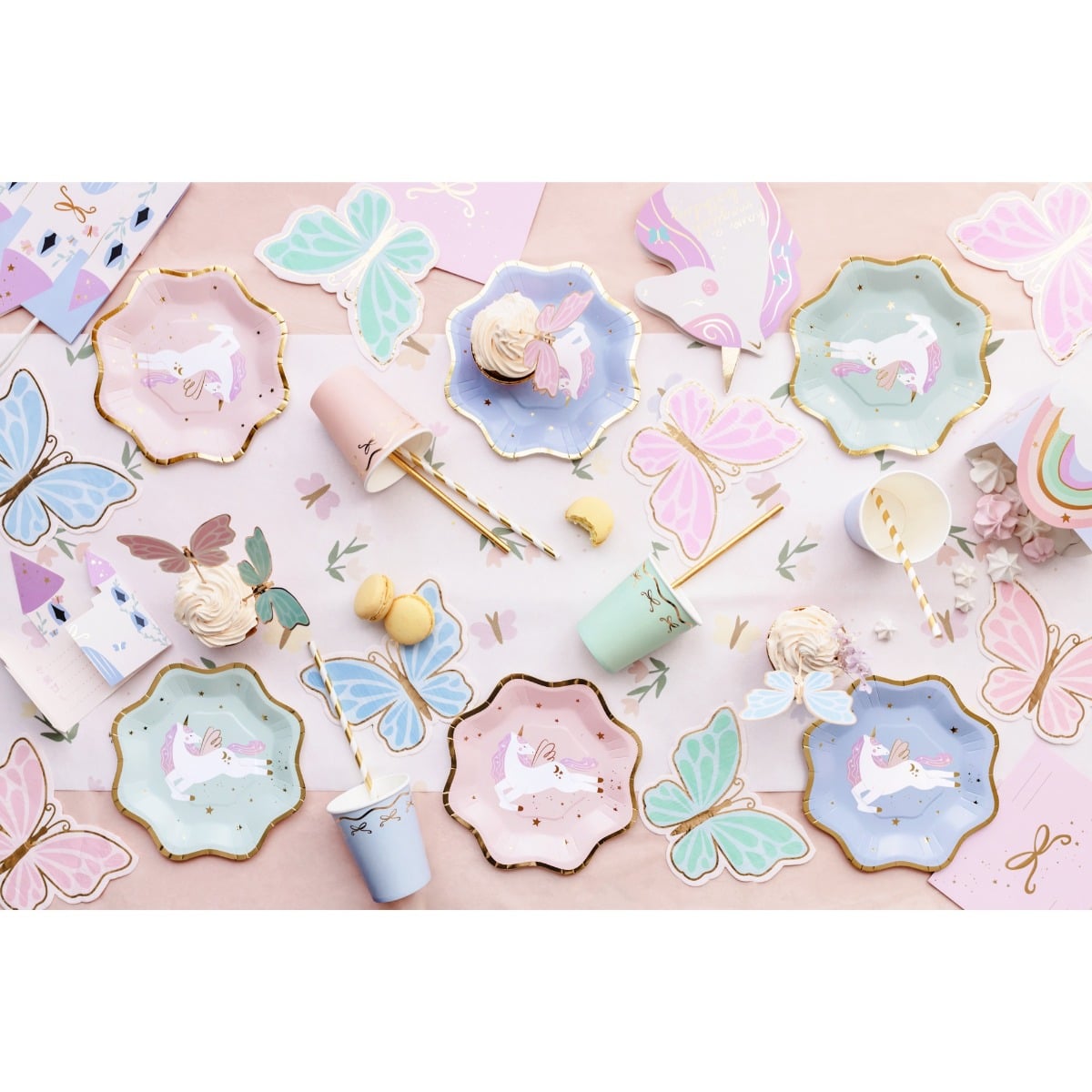 Assiettes Licorne 18cm (6pcs)