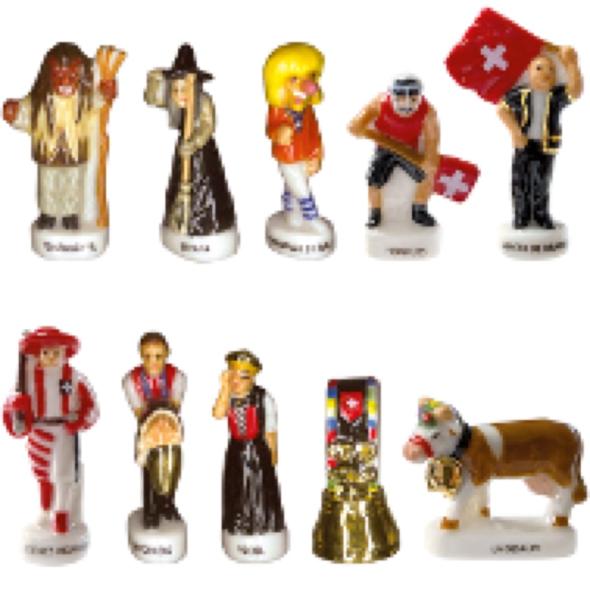 Fèves - Traditions Suisse (10pcs)