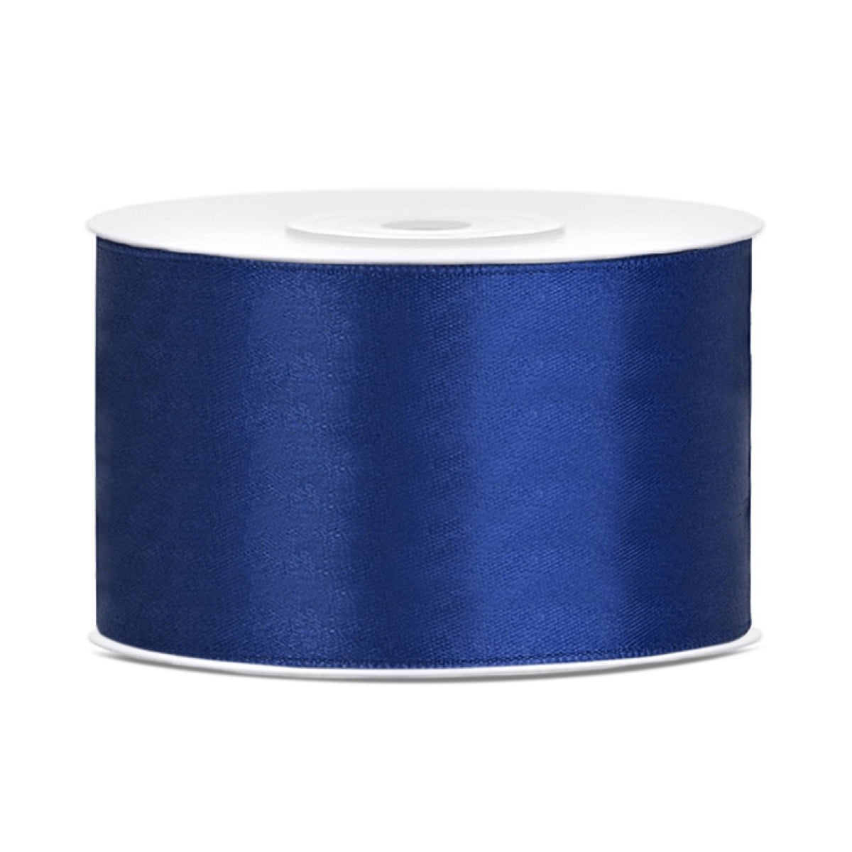 Ruban satin 38mm Bleu marine (25m)