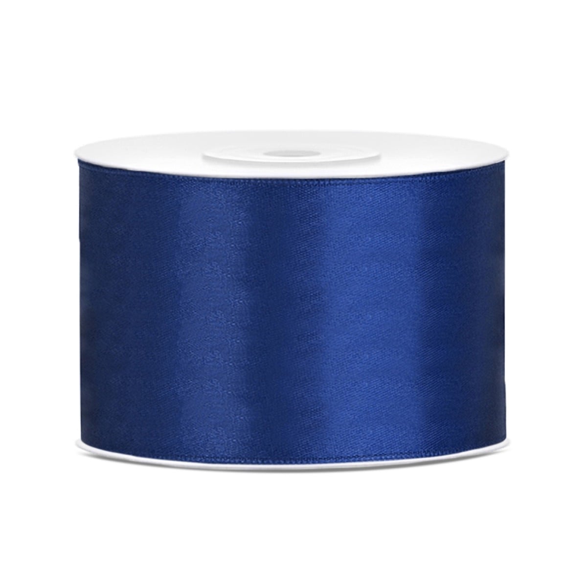 Ruban satin 50mm Bleu marine (25m)