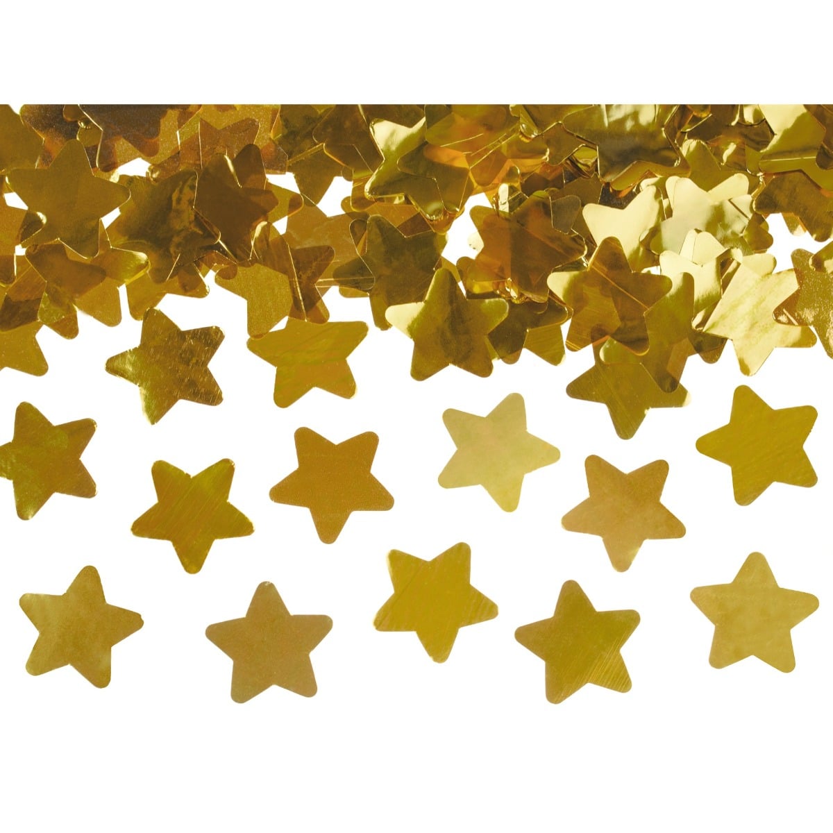 Canon à Confettis - Etoiles dorées 40cm