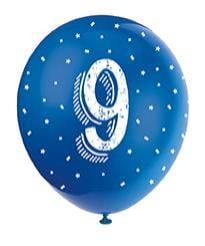 Ballons Age Assortis 30cm (5pcs)