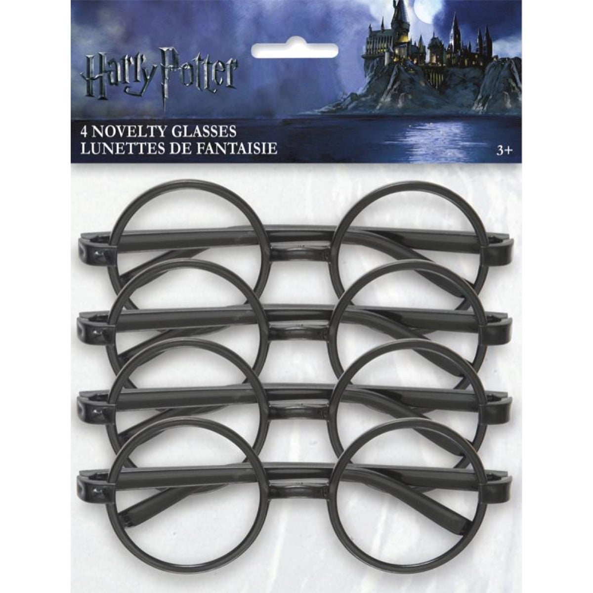 Paires de lunettes Harry Potter (4pcs)