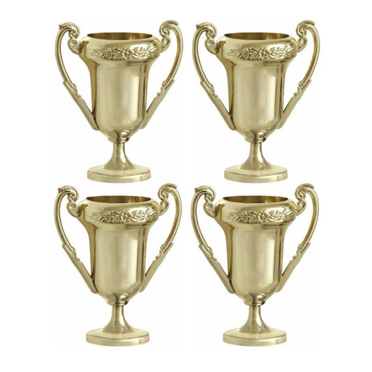Mini trophées dorés (4pcs)
