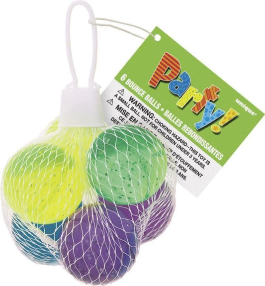 Balles rebondissantes (6pcs)