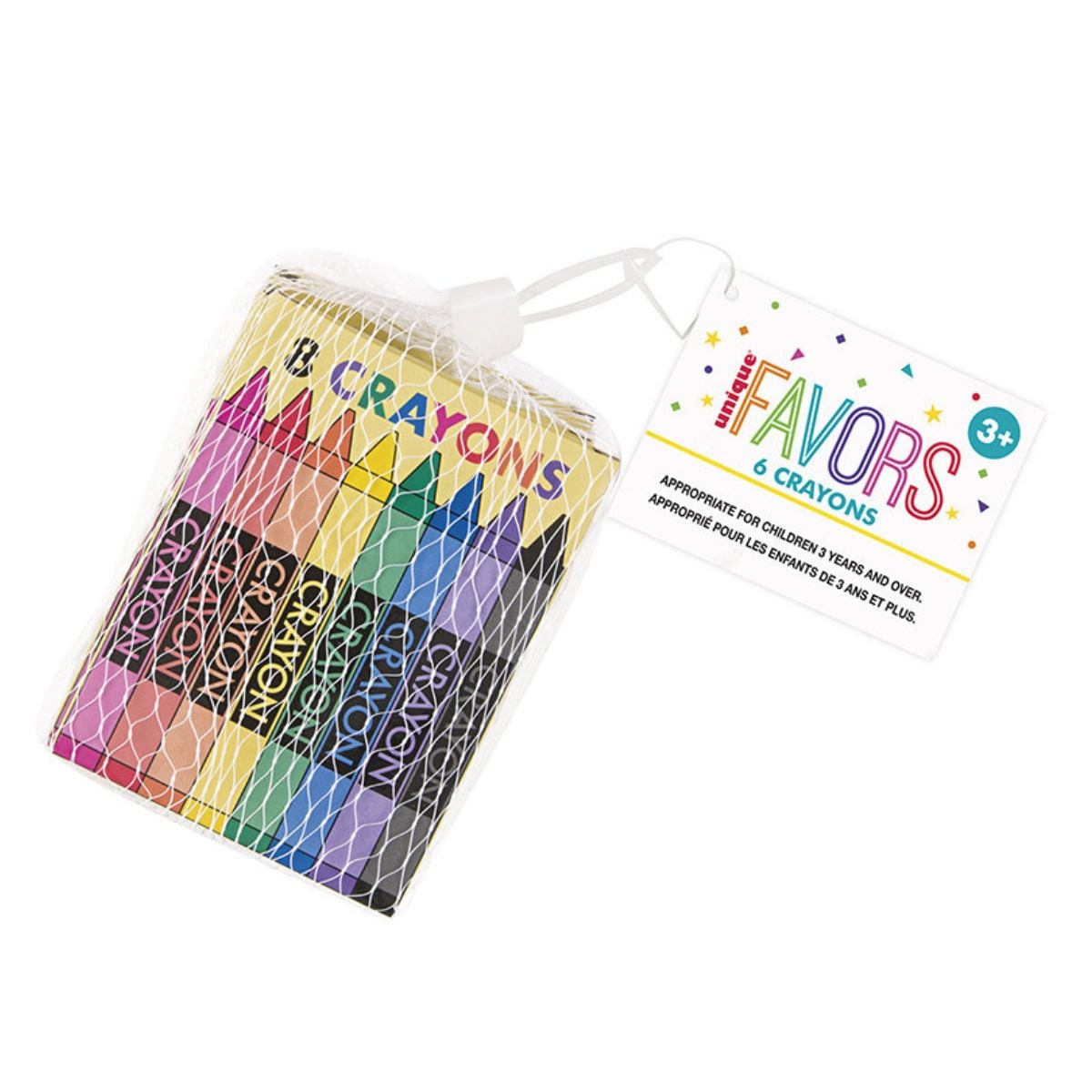 Boites de 8 crayons de couleur (6pcs)
