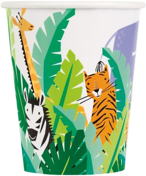Gobelets Safari (8pcs)