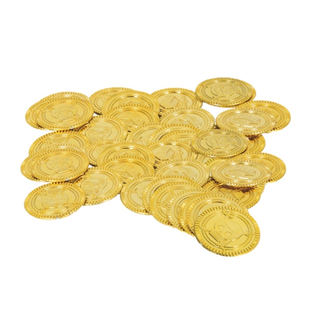 Pièces d'or de trésor Pirate (144pcs)