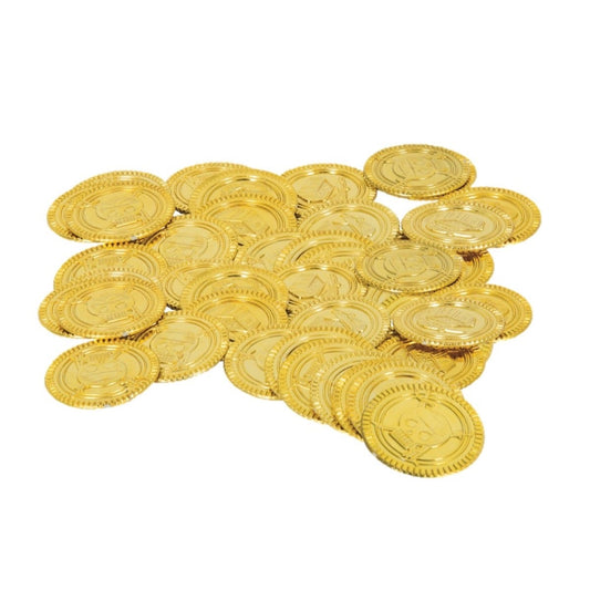Pièces d'or de trésor Pirate (144pcs)