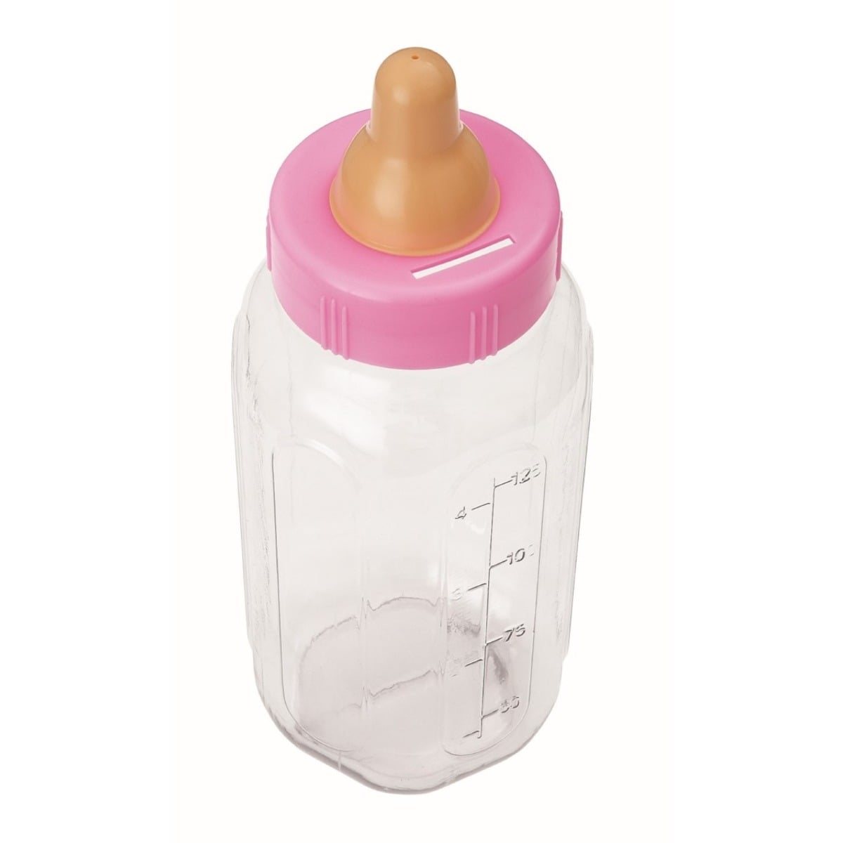 Tirelire Biberon rose (28cm)