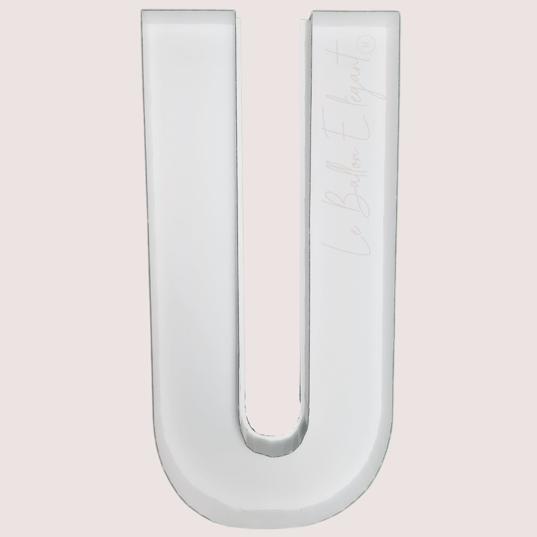 Structure Lettre U 100cm - Le Ballon Elégant