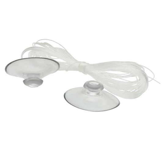 Ventouse avec fil transparent (6pcs)