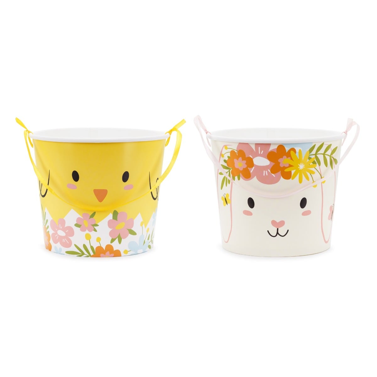 Seaux de bonbons de Pâques (2 pièces)