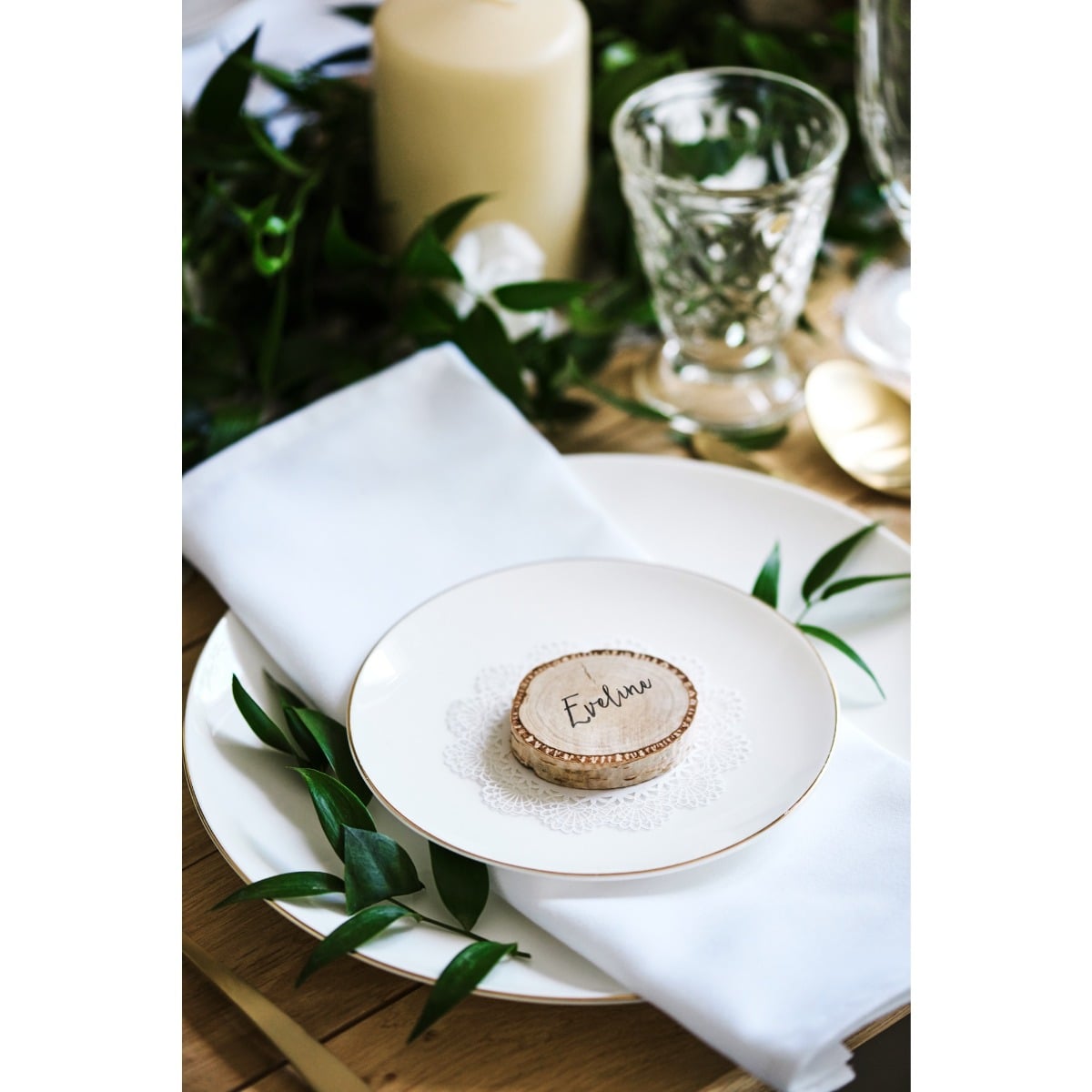 Rondin en bois - 5cm (20pcs)