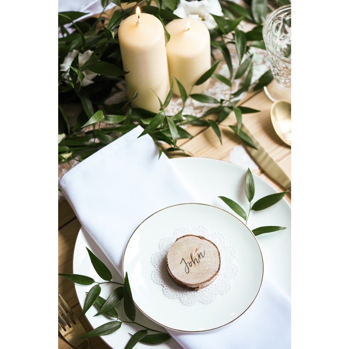 Rondin en bois - 5cm (20pcs)