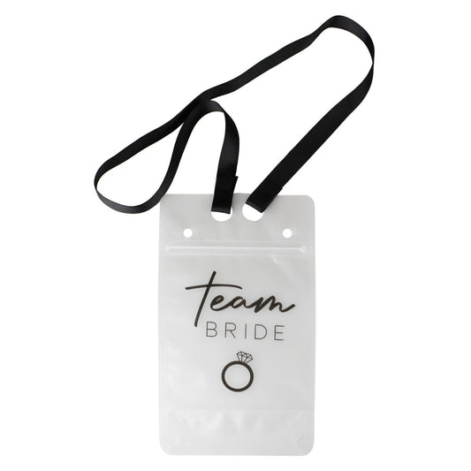 Pochette pour boisson - Team Bride (6 pièces)