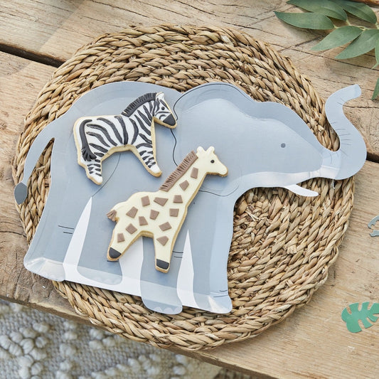 Assiettes - Elephant (8pcs)