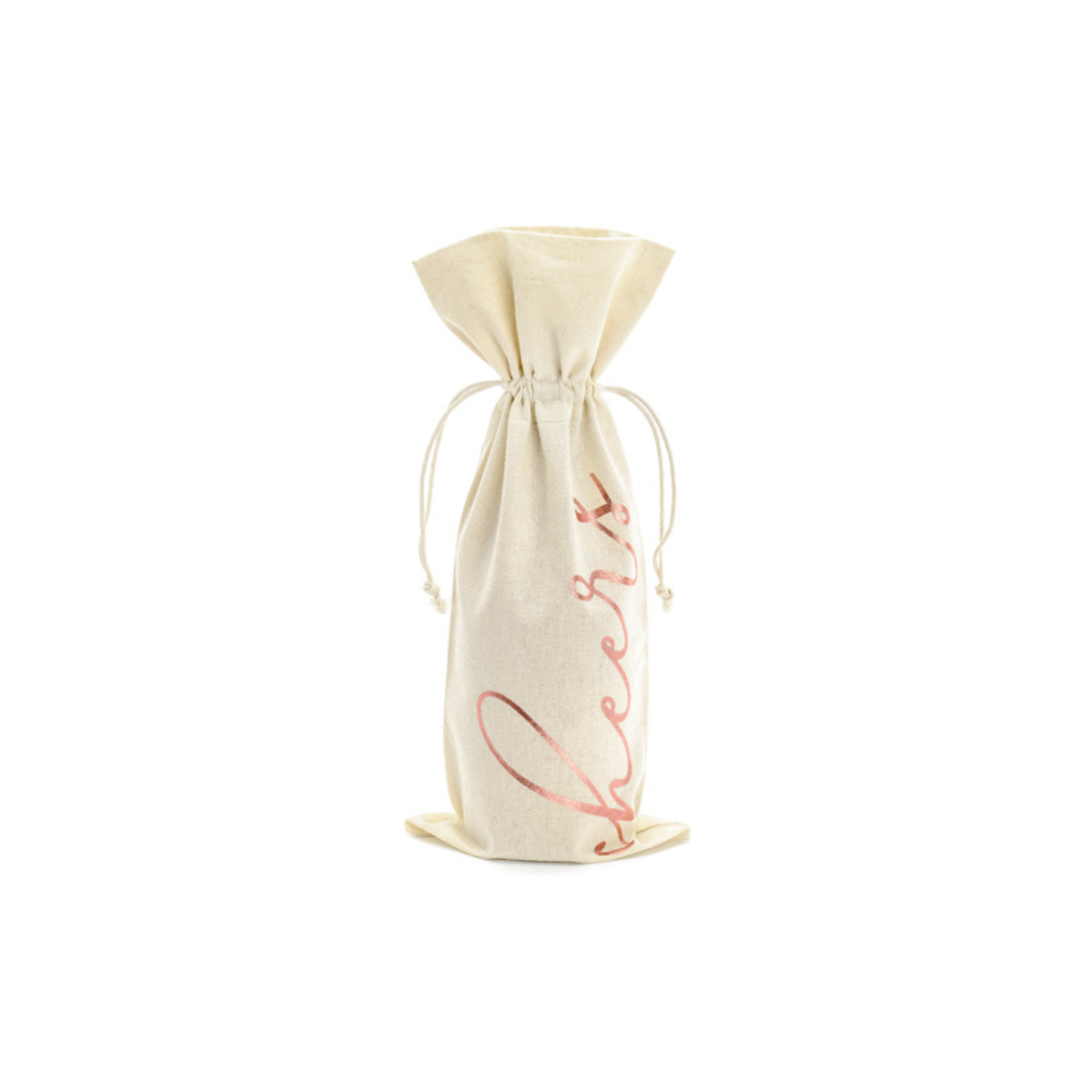 Sac bouteille en coton - Cheers