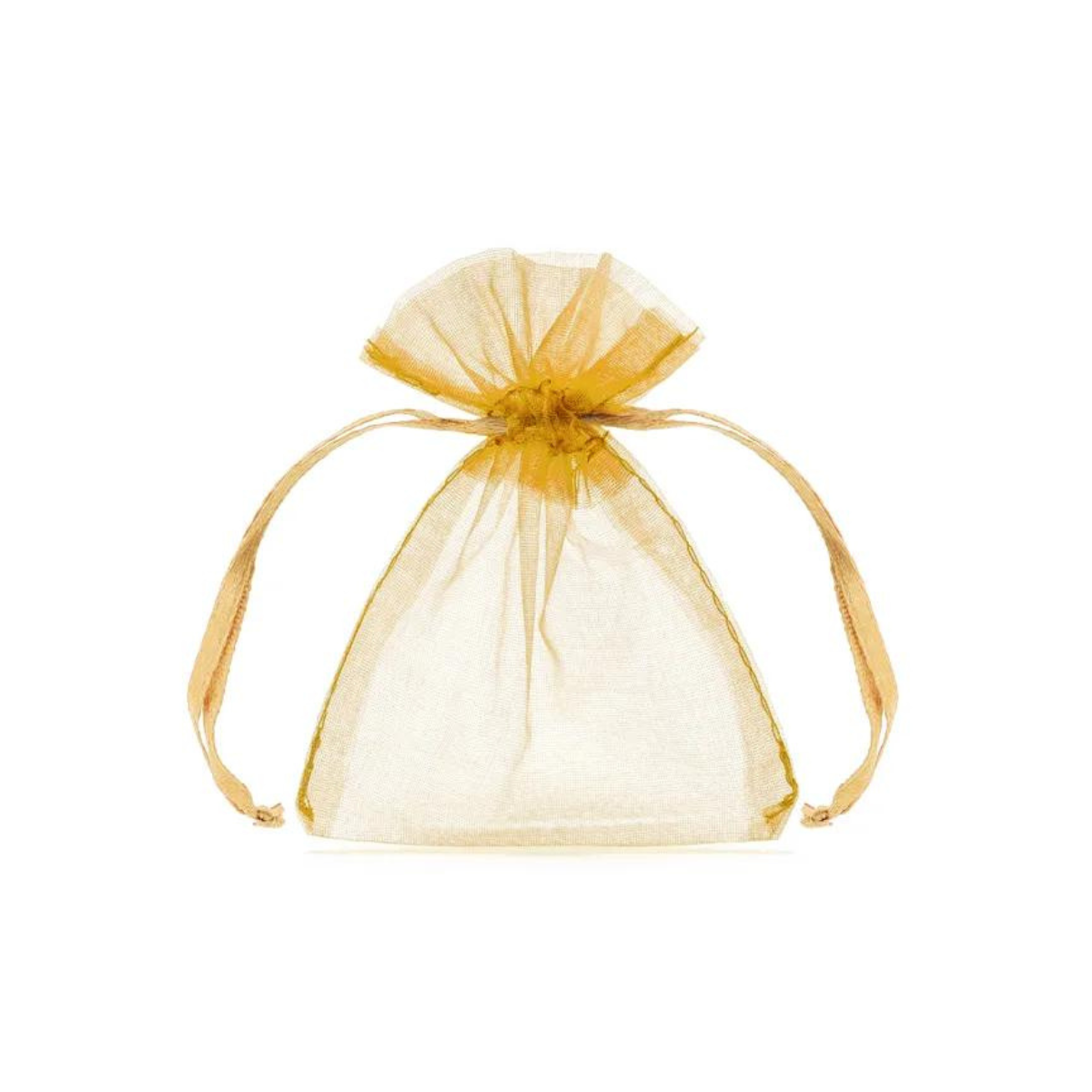 Pochettes en organza - Or (10pcs)