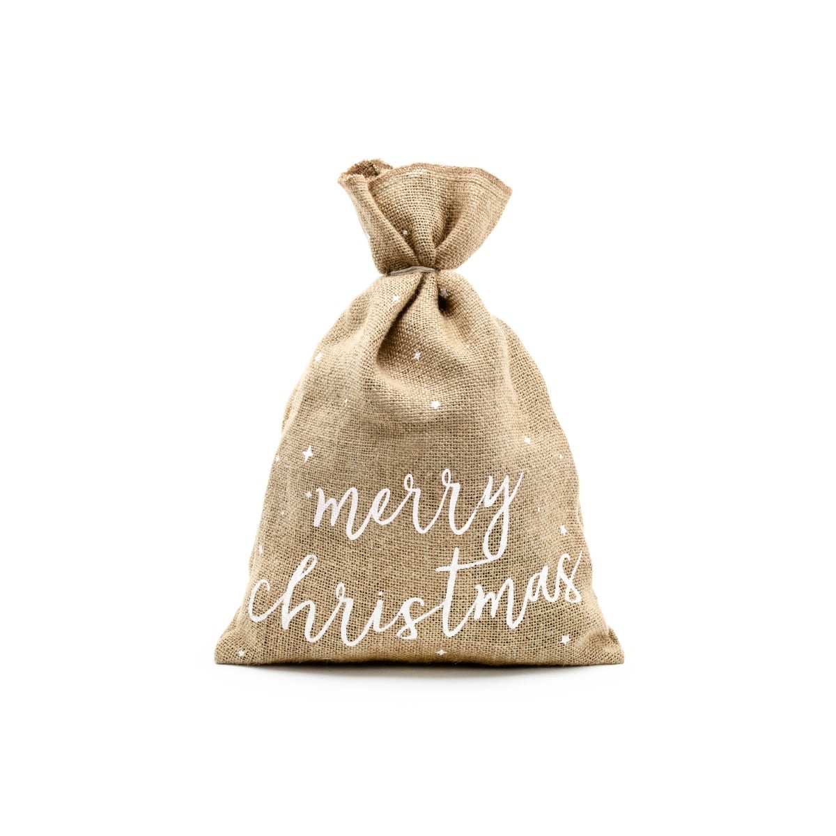 Sac en jute - Merry Christmas